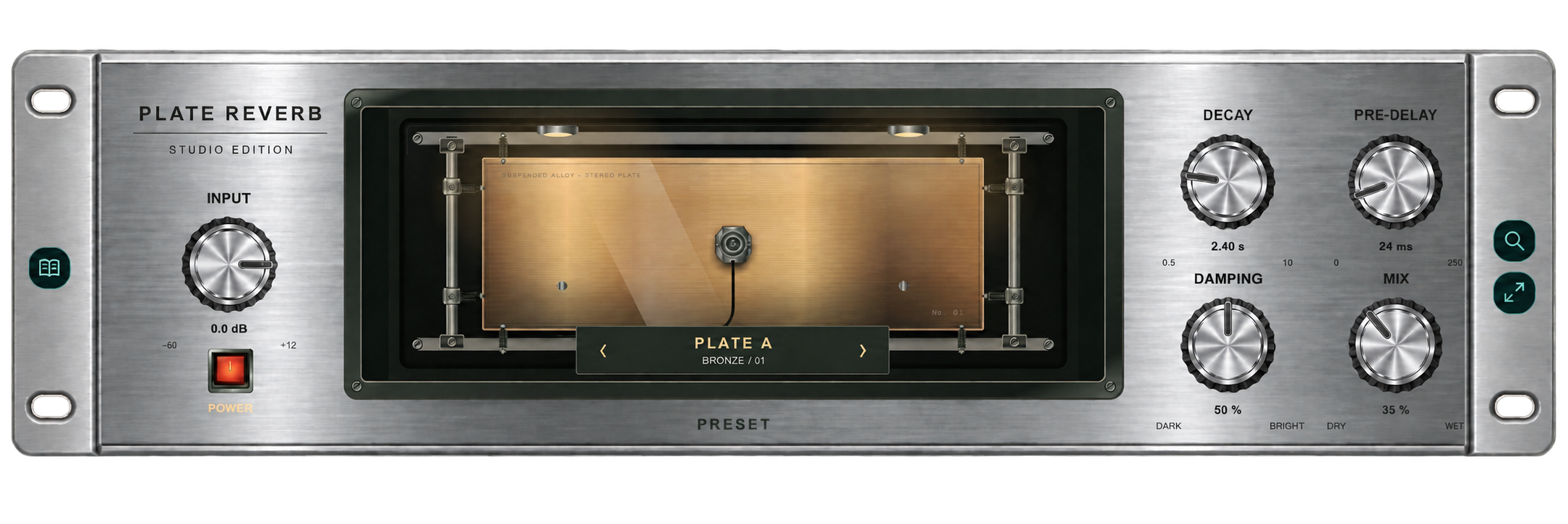 PLATES — interfaccia del plugin